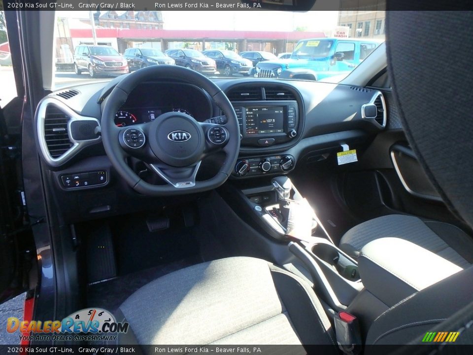 2020 Kia Soul GT-Line Gravity Gray / Black Photo #13