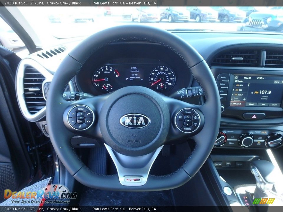 2020 Kia Soul GT-Line Gravity Gray / Black Photo #17