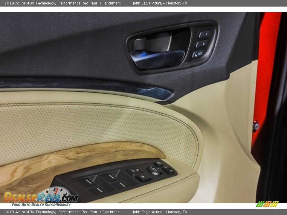 2019 Acura MDX Technology Performance Red Pearl / Parchment Photo #12