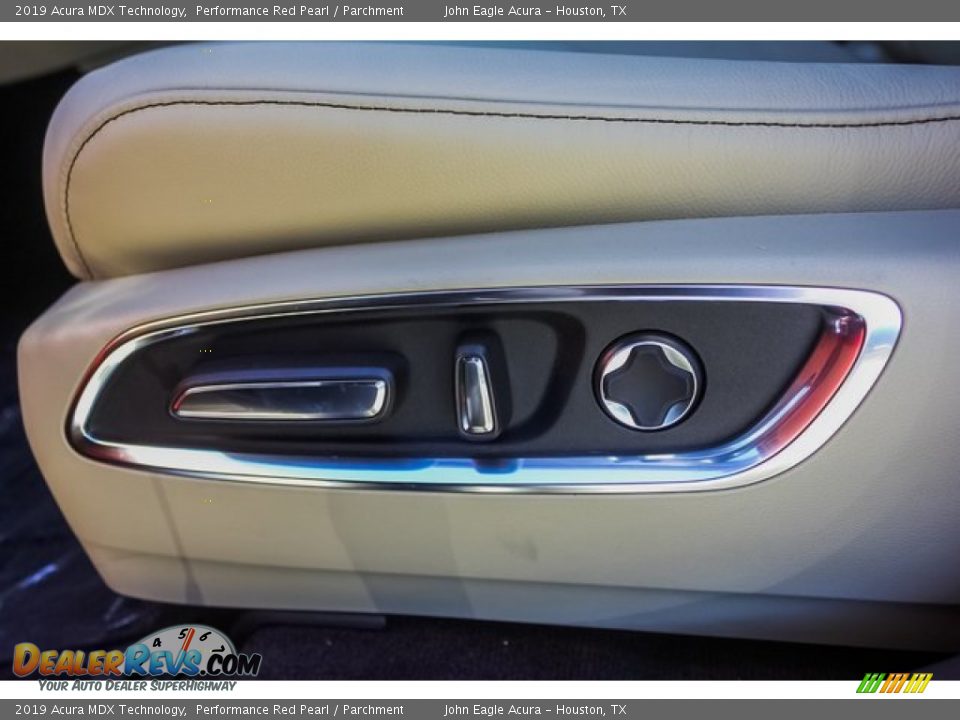 2019 Acura MDX Technology Performance Red Pearl / Parchment Photo #13