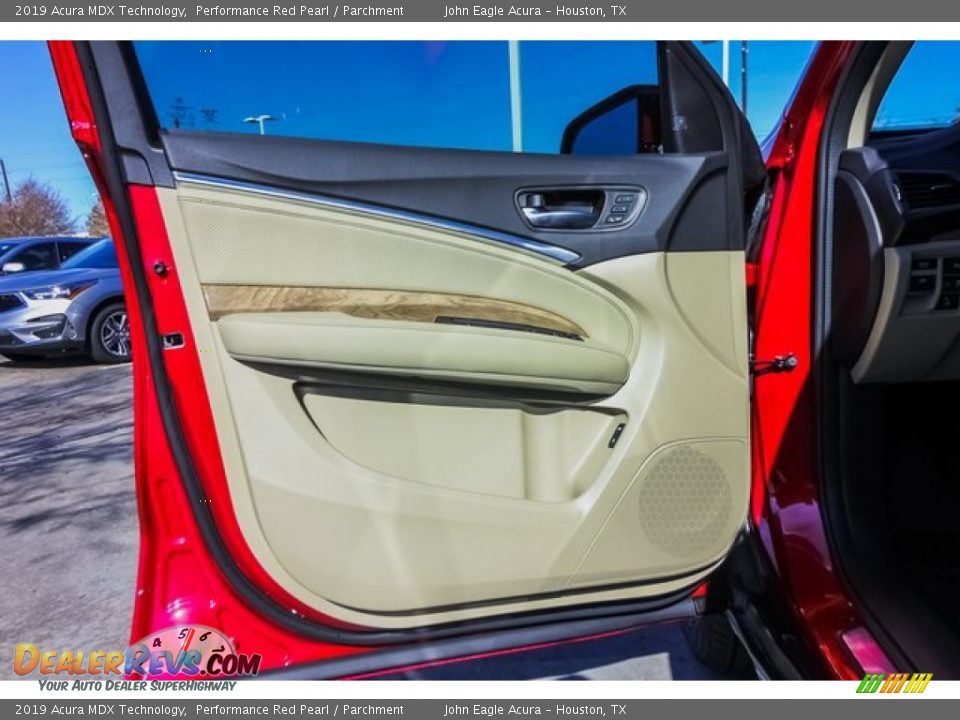2019 Acura MDX Technology Performance Red Pearl / Parchment Photo #15