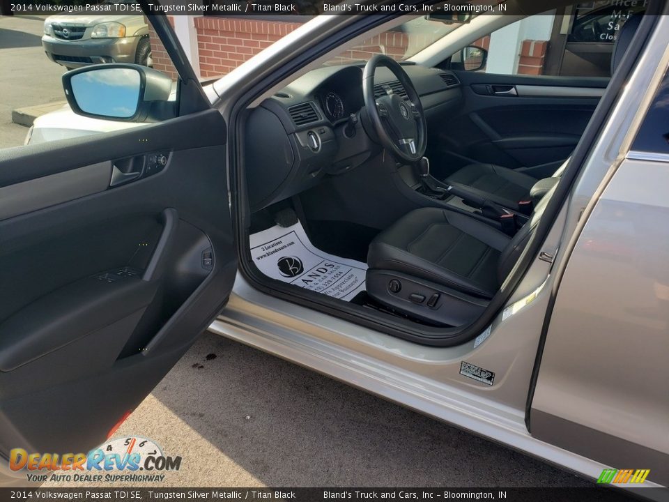 2014 Volkswagen Passat TDI SE Tungsten Silver Metallic / Titan Black Photo #3