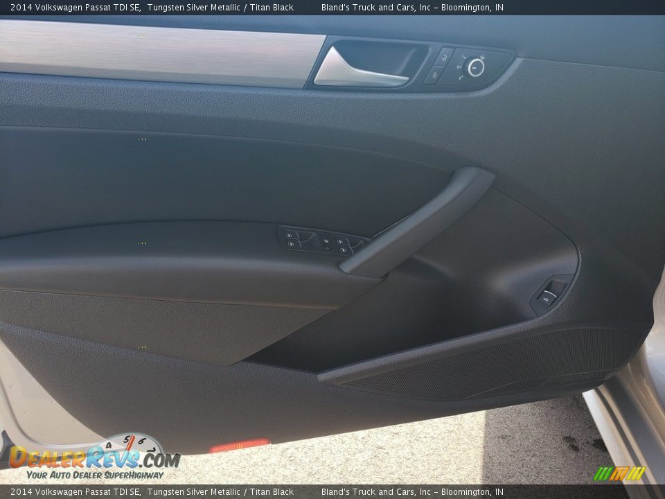 2014 Volkswagen Passat TDI SE Tungsten Silver Metallic / Titan Black Photo #4