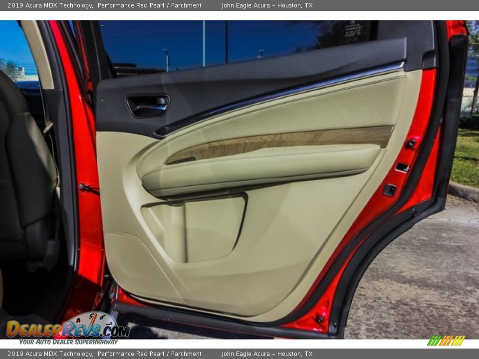 2019 Acura MDX Technology Performance Red Pearl / Parchment Photo #21