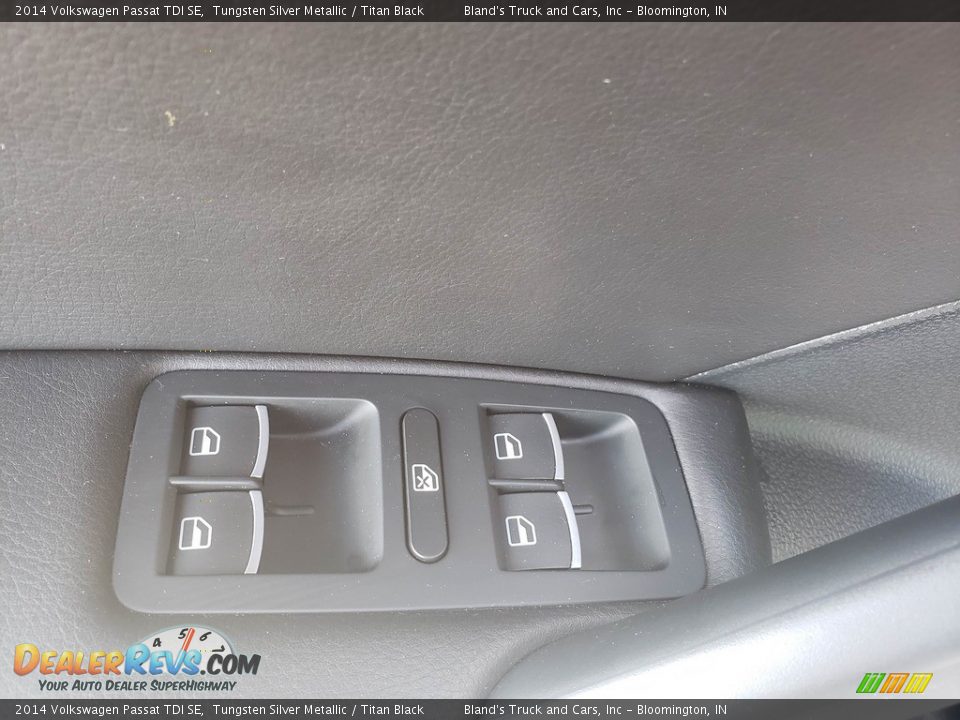 2014 Volkswagen Passat TDI SE Tungsten Silver Metallic / Titan Black Photo #6