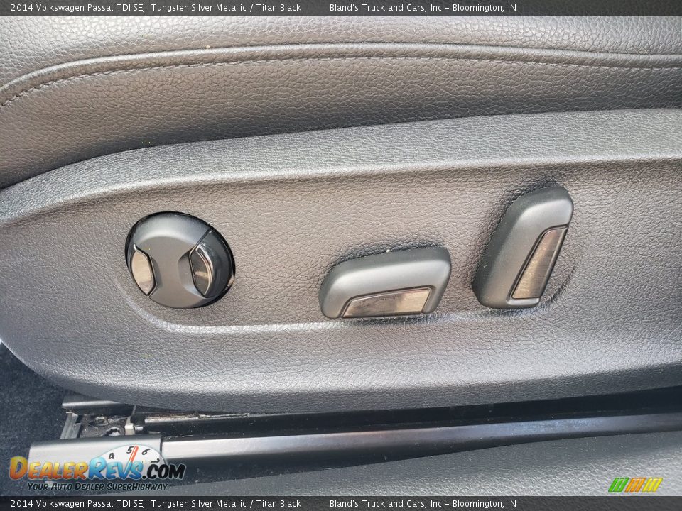 2014 Volkswagen Passat TDI SE Tungsten Silver Metallic / Titan Black Photo #8