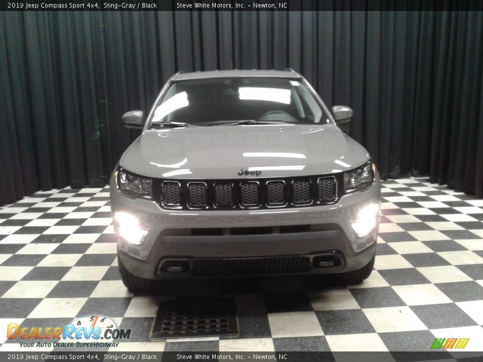 2019 Jeep Compass Sport 4x4 Sting-Gray / Black Photo #3