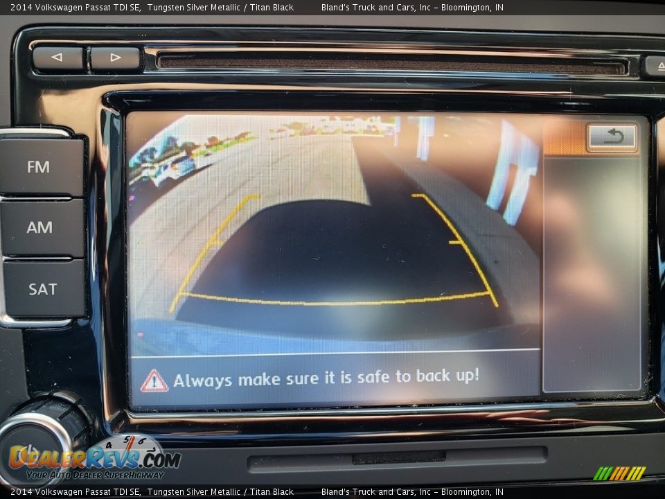 2014 Volkswagen Passat TDI SE Tungsten Silver Metallic / Titan Black Photo #22