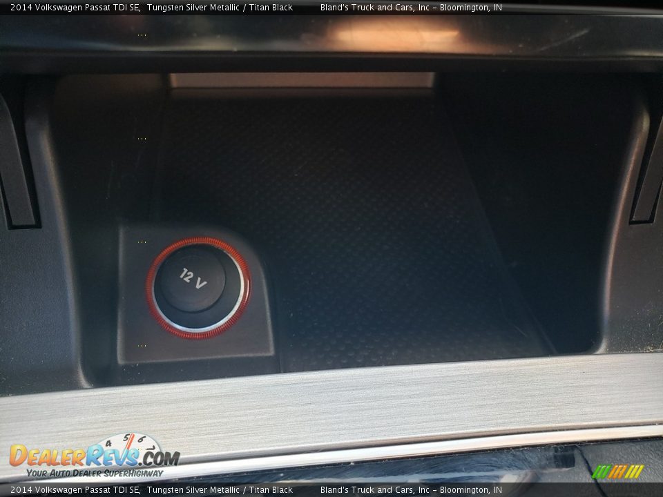 2014 Volkswagen Passat TDI SE Tungsten Silver Metallic / Titan Black Photo #25