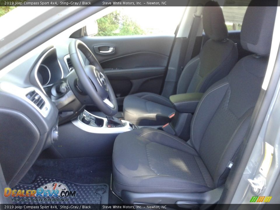 2019 Jeep Compass Sport 4x4 Sting-Gray / Black Photo #10