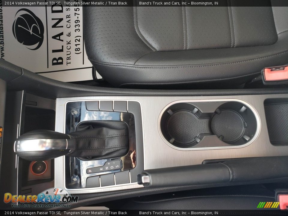 2014 Volkswagen Passat TDI SE Tungsten Silver Metallic / Titan Black Photo #26