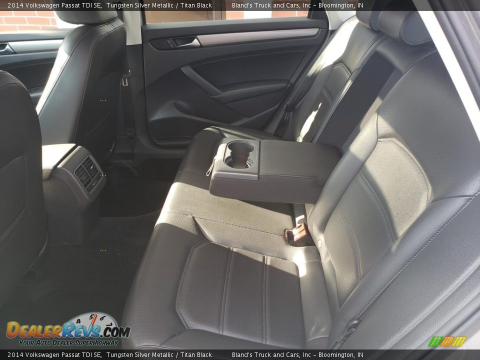2014 Volkswagen Passat TDI SE Tungsten Silver Metallic / Titan Black Photo #34