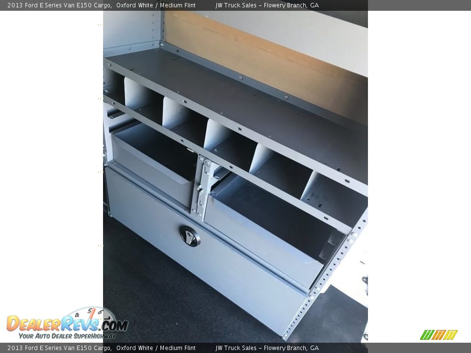 2013 Ford E Series Van E150 Cargo Oxford White / Medium Flint Photo #19