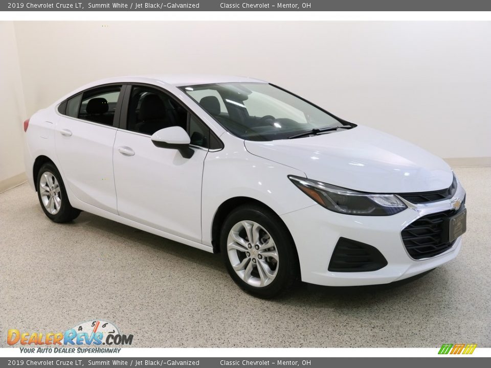 2019 Chevrolet Cruze LT Summit White / Jet Black/­Galvanized Photo #1