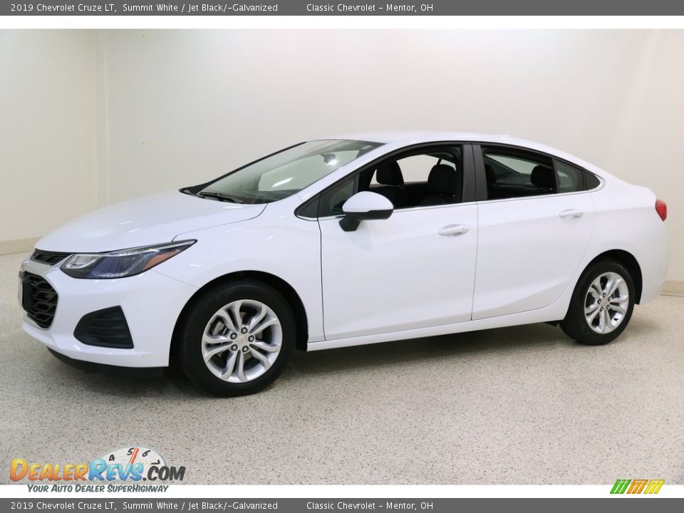 2019 Chevrolet Cruze LT Summit White / Jet Black/­Galvanized Photo #3