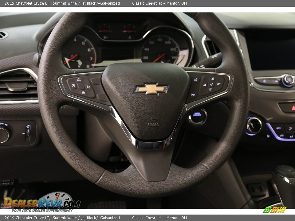 2019 Chevrolet Cruze LT Summit White / Jet Black/­Galvanized Photo #7