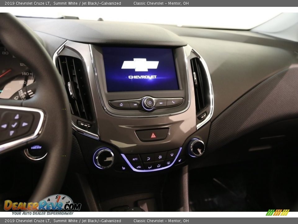 2019 Chevrolet Cruze LT Summit White / Jet Black/­Galvanized Photo #9