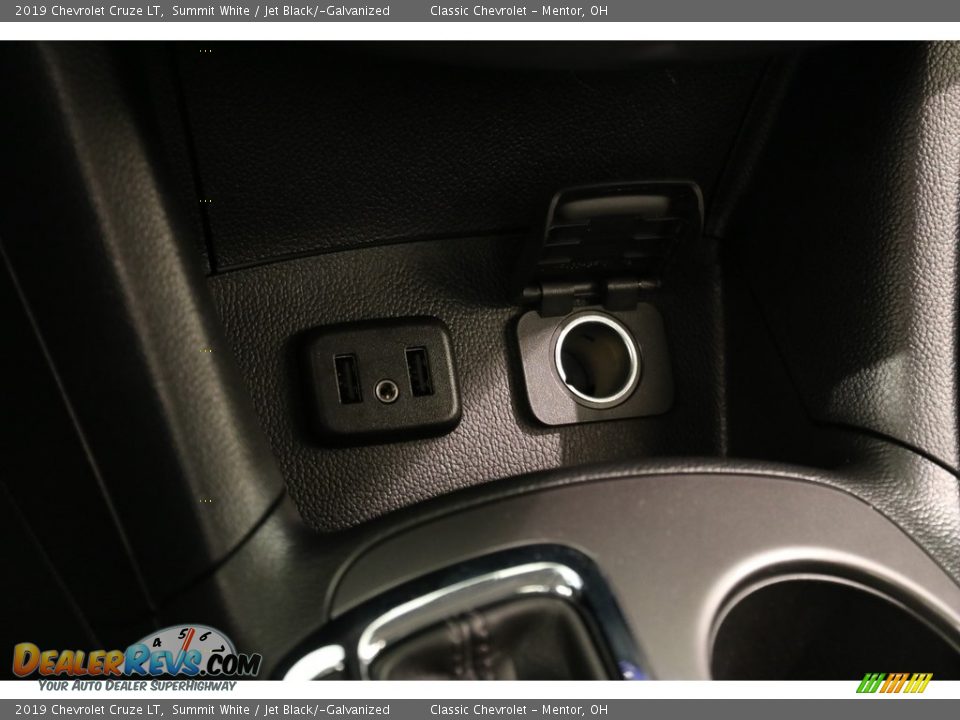 2019 Chevrolet Cruze LT Summit White / Jet Black/­Galvanized Photo #14
