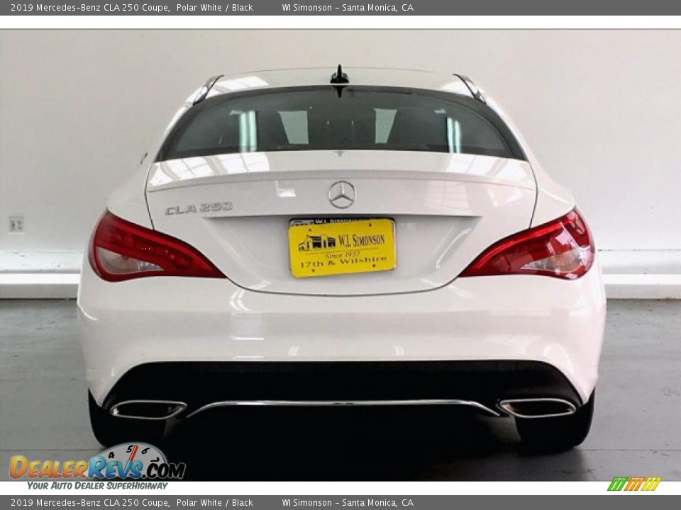 2019 Mercedes-Benz CLA 250 Coupe Polar White / Black Photo #3