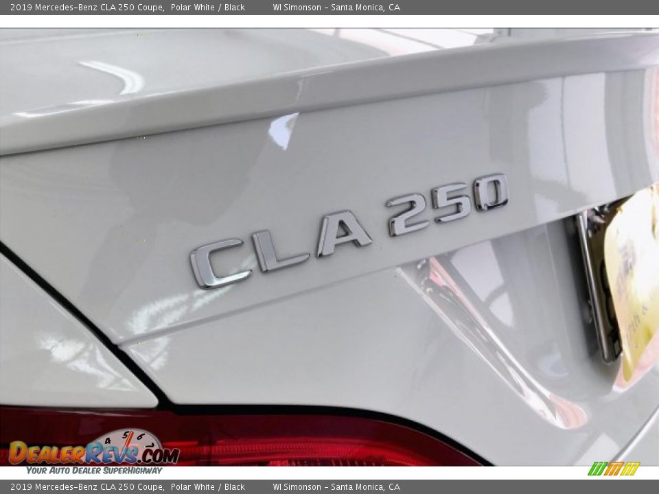 2019 Mercedes-Benz CLA 250 Coupe Polar White / Black Photo #7
