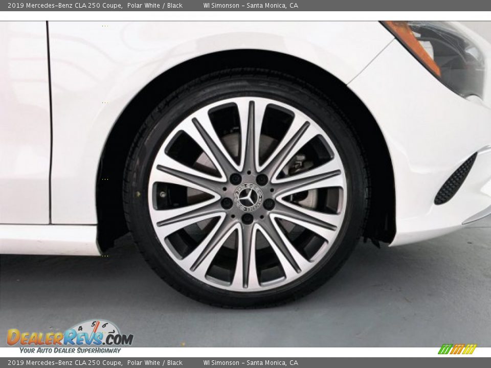 2019 Mercedes-Benz CLA 250 Coupe Polar White / Black Photo #8