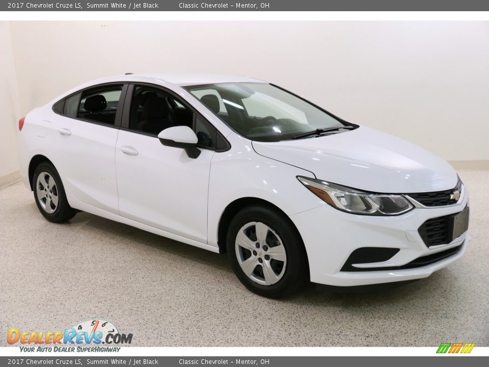 2017 Chevrolet Cruze LS Summit White / Jet Black Photo #1