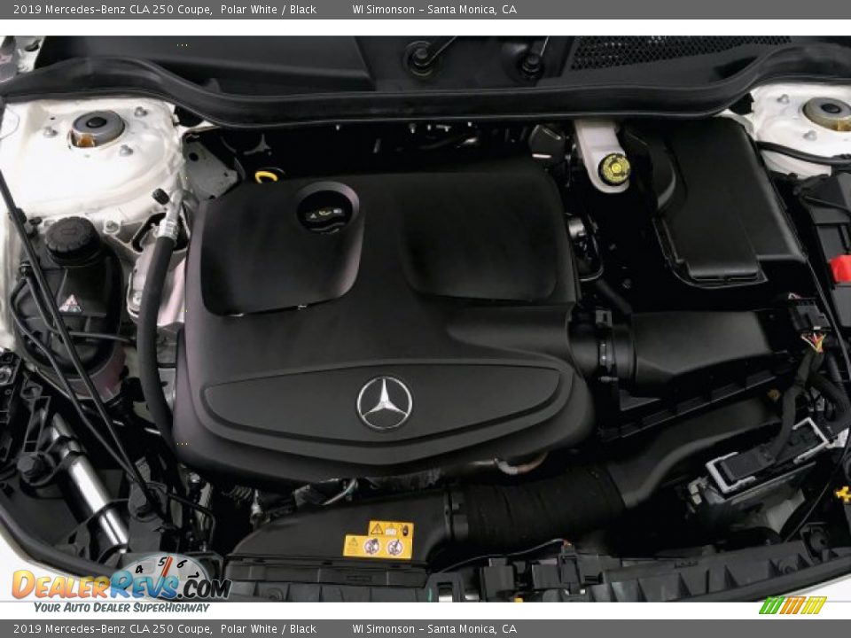2019 Mercedes-Benz CLA 250 Coupe Polar White / Black Photo #9