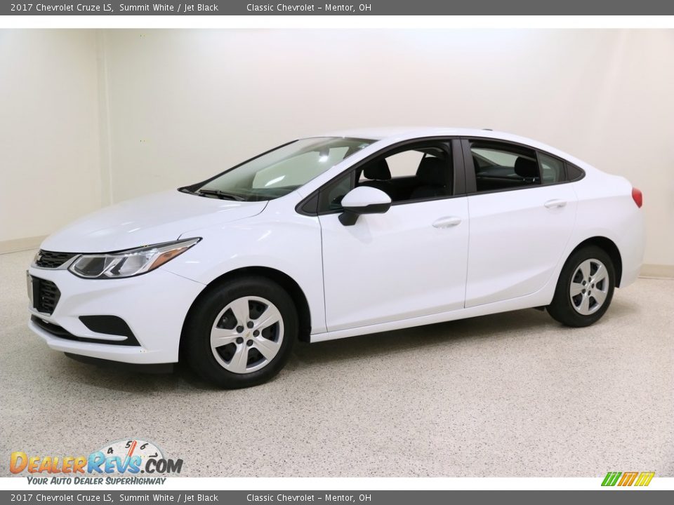 2017 Chevrolet Cruze LS Summit White / Jet Black Photo #3