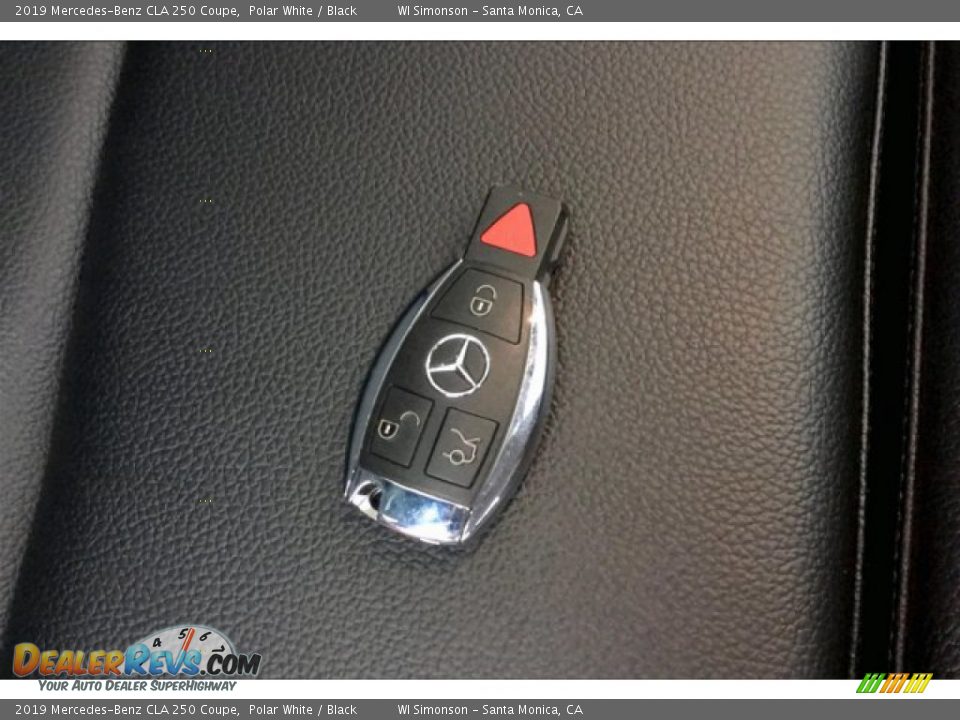 2019 Mercedes-Benz CLA 250 Coupe Polar White / Black Photo #11