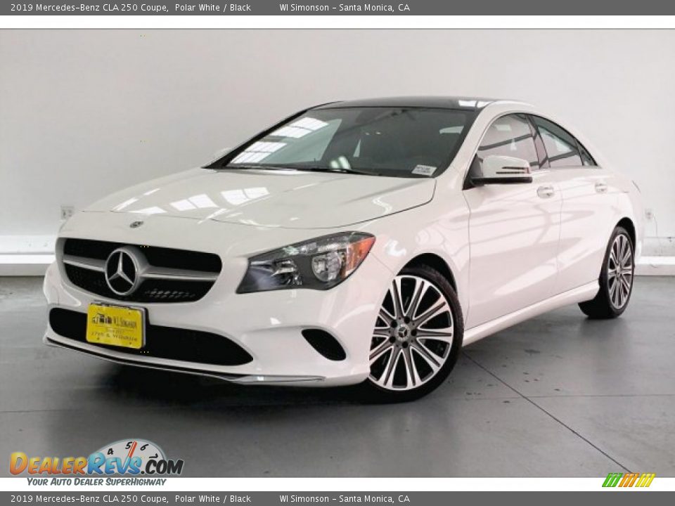 2019 Mercedes-Benz CLA 250 Coupe Polar White / Black Photo #12