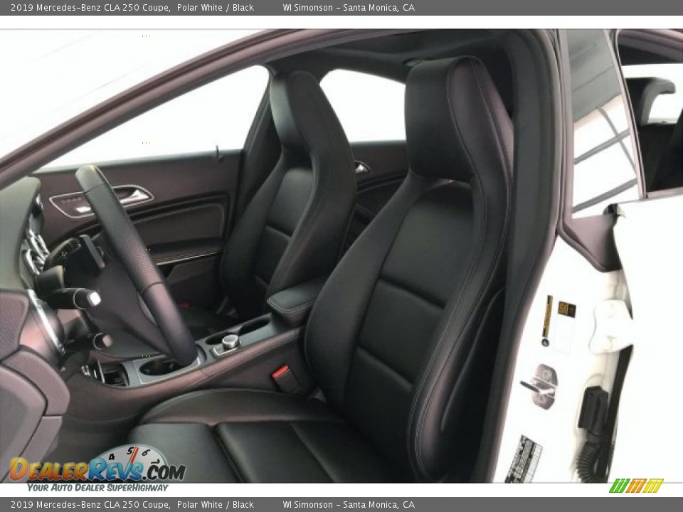2019 Mercedes-Benz CLA 250 Coupe Polar White / Black Photo #14