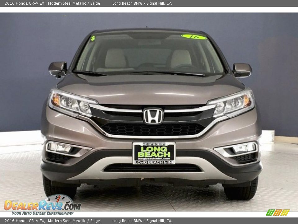 2016 Honda CR-V EX Modern Steel Metallic / Beige Photo #2