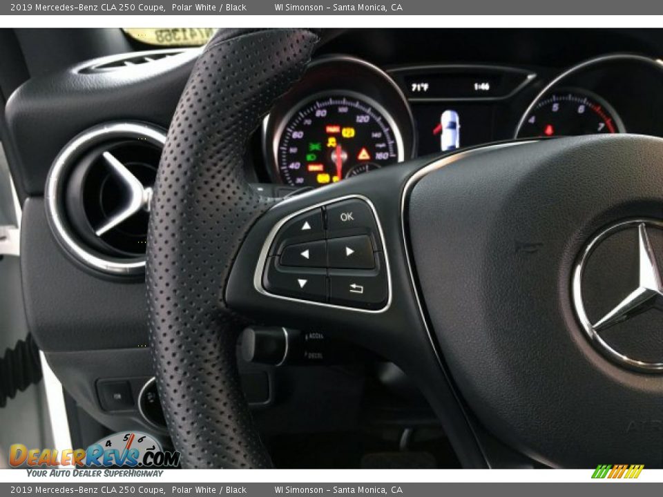 2019 Mercedes-Benz CLA 250 Coupe Polar White / Black Photo #18