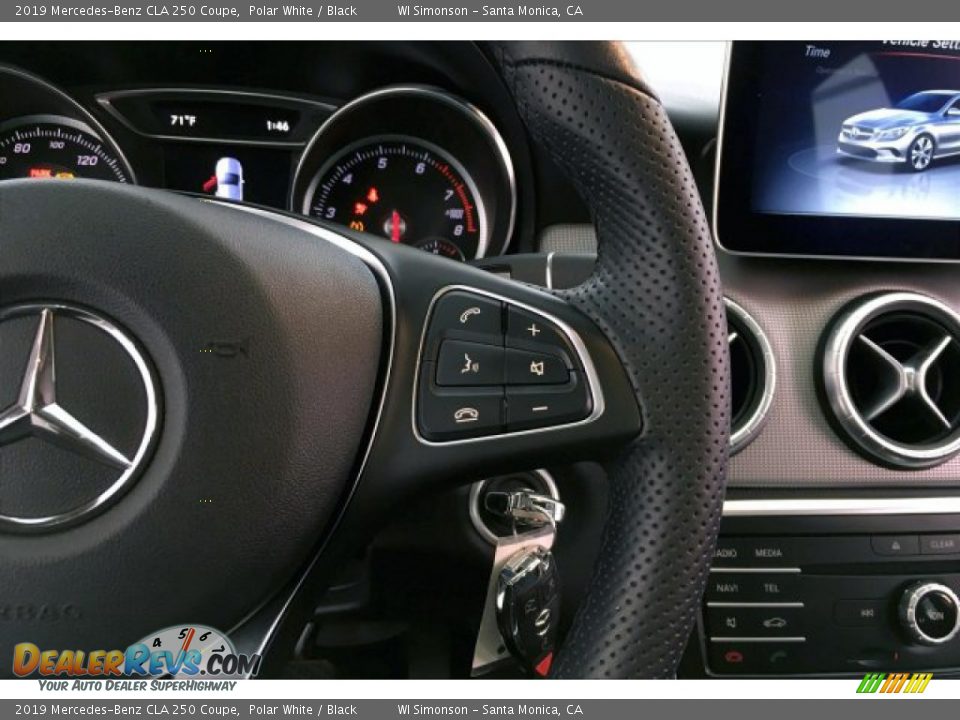 2019 Mercedes-Benz CLA 250 Coupe Polar White / Black Photo #19