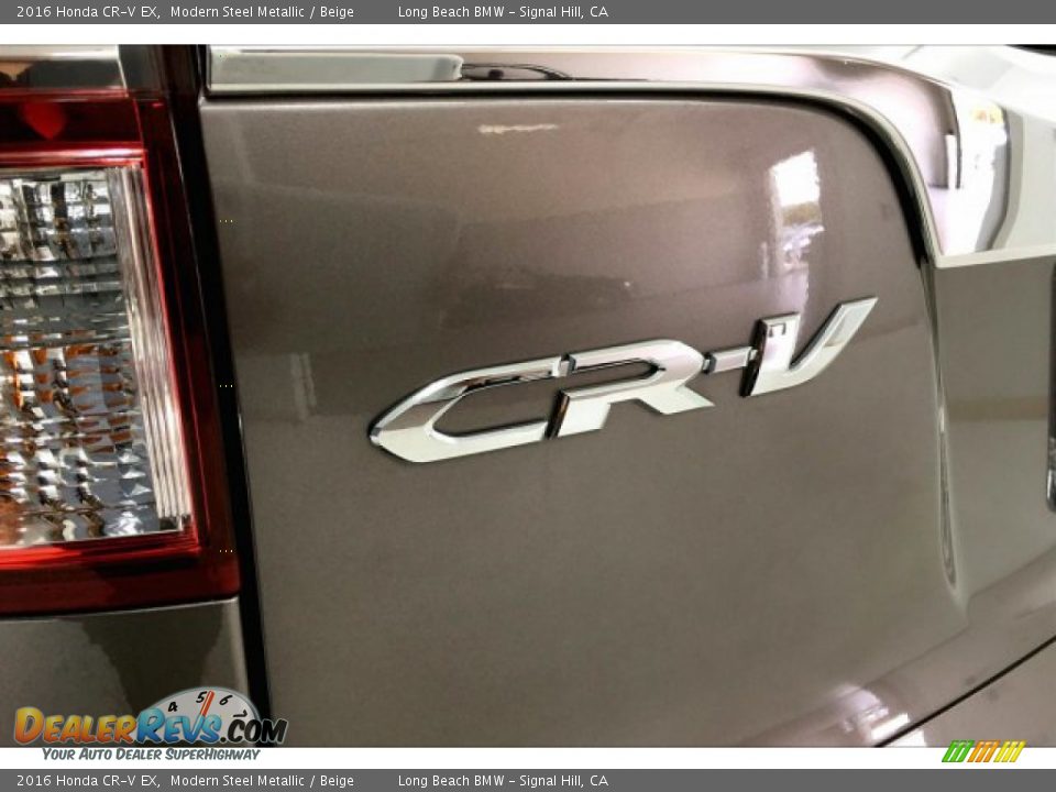 2016 Honda CR-V EX Modern Steel Metallic / Beige Photo #7