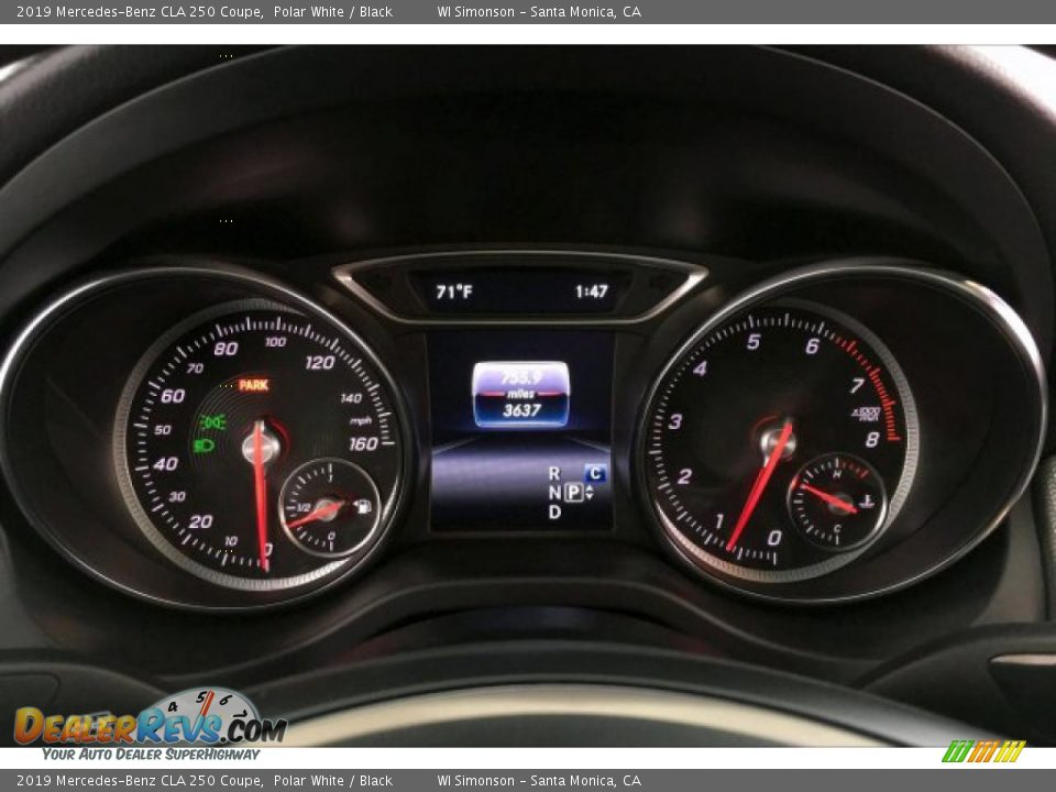 2019 Mercedes-Benz CLA 250 Coupe Polar White / Black Photo #20