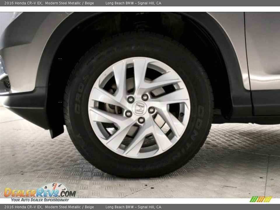 2016 Honda CR-V EX Modern Steel Metallic / Beige Photo #8