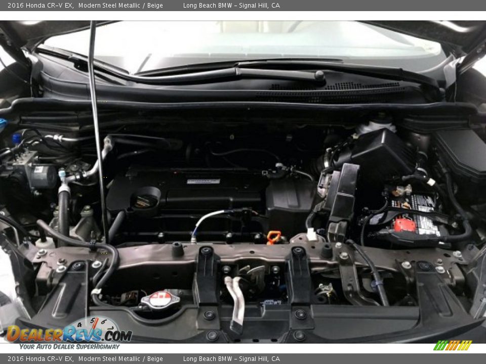 2016 Honda CR-V EX Modern Steel Metallic / Beige Photo #9