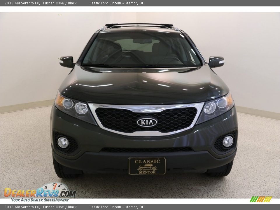 2013 Kia Sorento LX Tuscan Olive / Black Photo #2