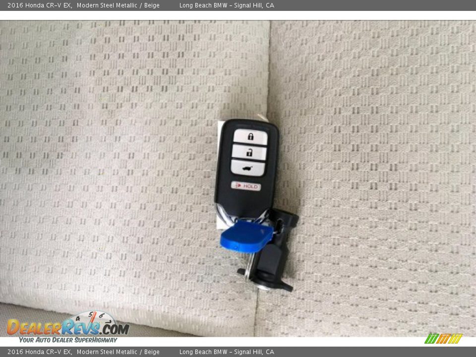 2016 Honda CR-V EX Modern Steel Metallic / Beige Photo #11