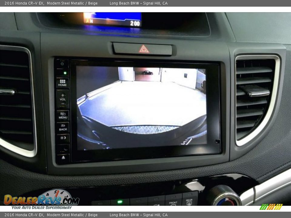 2016 Honda CR-V EX Modern Steel Metallic / Beige Photo #13
