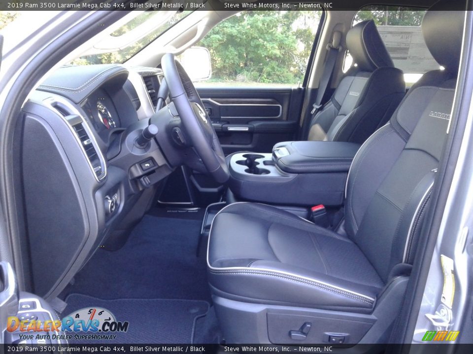 Front Seat of 2019 Ram 3500 Laramie Mega Cab 4x4 Photo #10