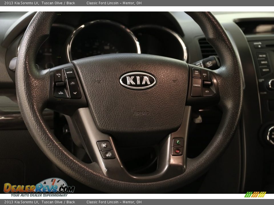 2013 Kia Sorento LX Tuscan Olive / Black Photo #7