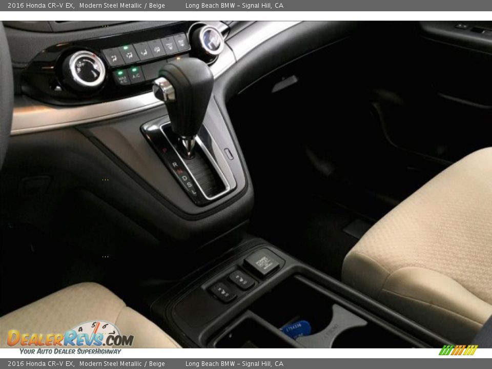 2016 Honda CR-V EX Modern Steel Metallic / Beige Photo #18