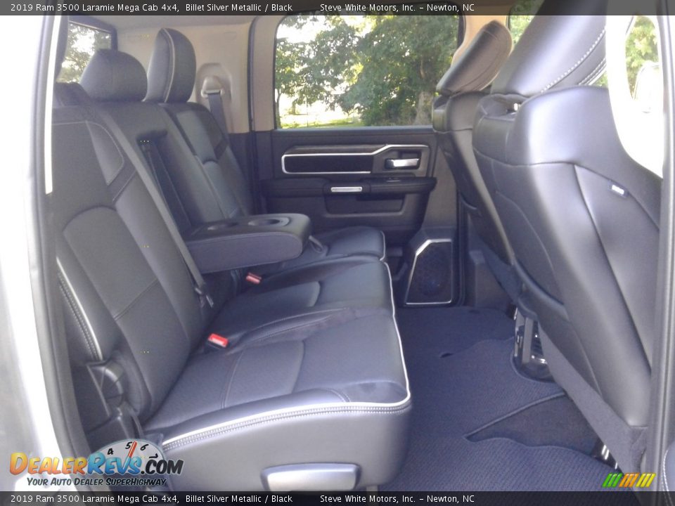2019 Ram 3500 Laramie Mega Cab 4x4 Billet Silver Metallic / Black Photo #14