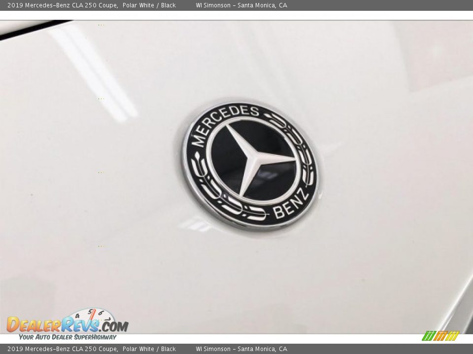 2019 Mercedes-Benz CLA 250 Coupe Polar White / Black Photo #33