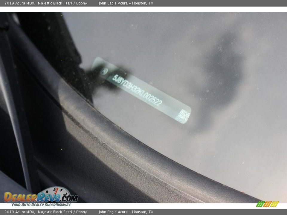 2019 Acura MDX Majestic Black Pearl / Ebony Photo #26