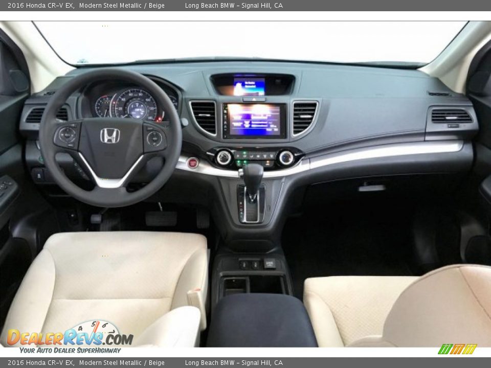 2016 Honda CR-V EX Modern Steel Metallic / Beige Photo #20