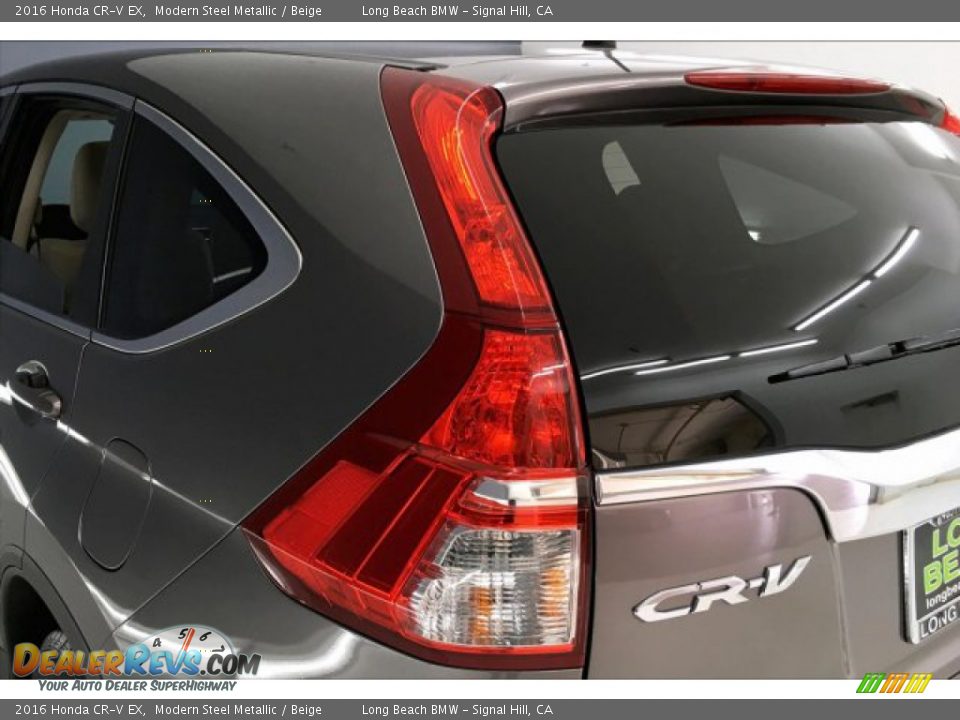2016 Honda CR-V EX Modern Steel Metallic / Beige Photo #22