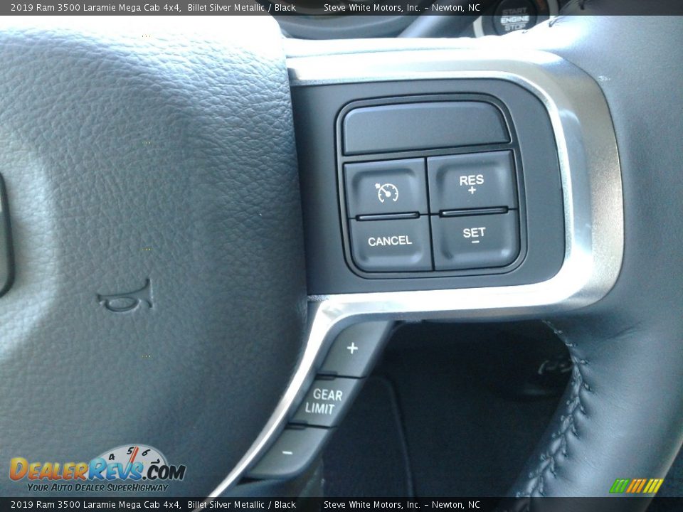 2019 Ram 3500 Laramie Mega Cab 4x4 Steering Wheel Photo #18